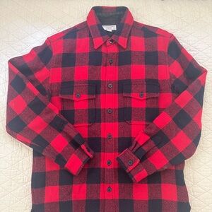 Wallace & Barnes J. Crew Buffalo Flannel, Size M